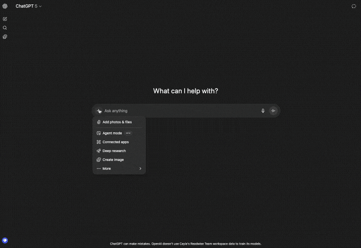 Turn on the Readwise source in ChatGPT's connections.